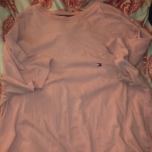 light pink tommy hilfiger tshirt